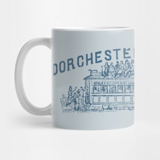 19th C. Dorchester Railway Company, Boston Mug